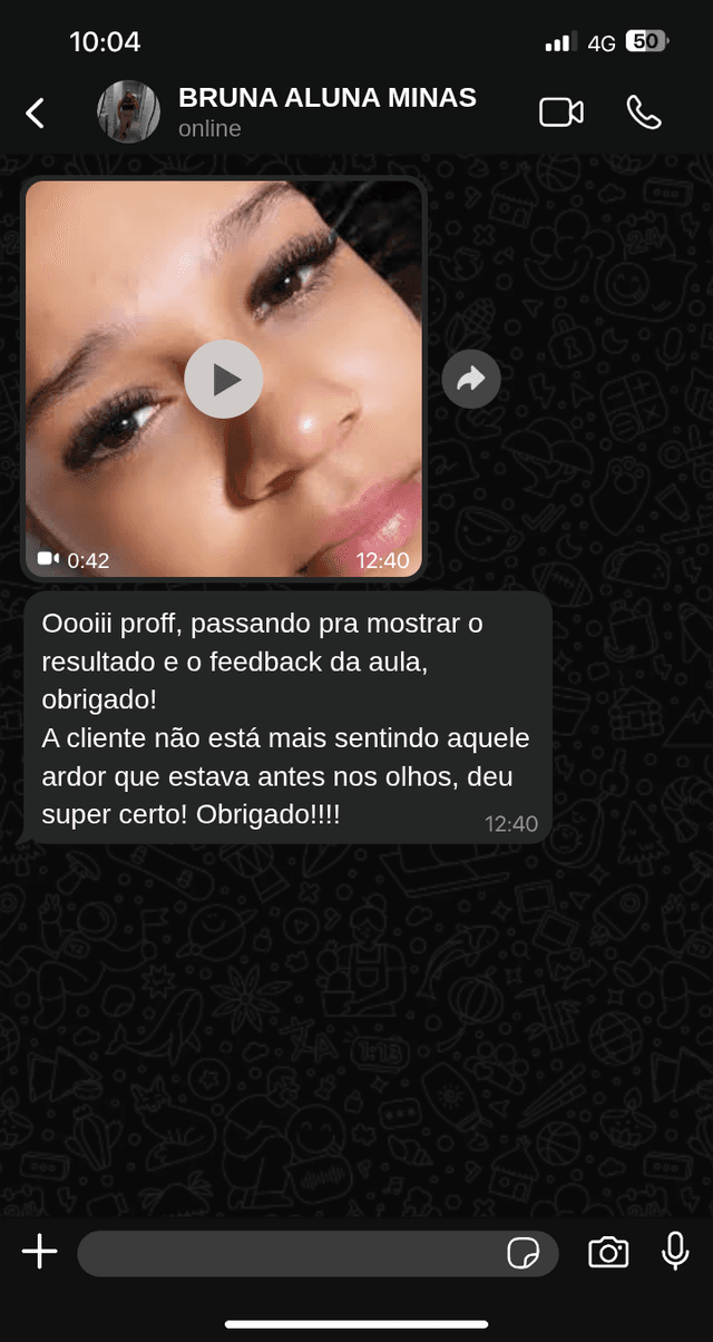 Depoimento WhatsApp 1